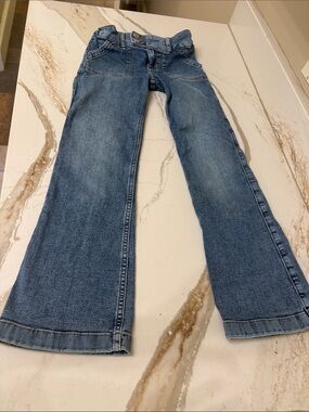 abercrombie kids Denim Flare Jeans in Classic Blue